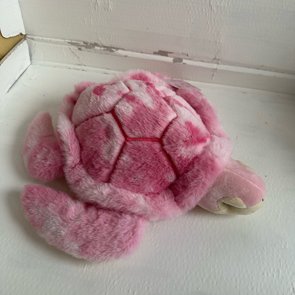 Simply Southern Tye-dye Pink Turtle Stuffed Plushie.